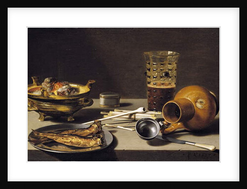Still Life, 1627 by Pieter Claesz