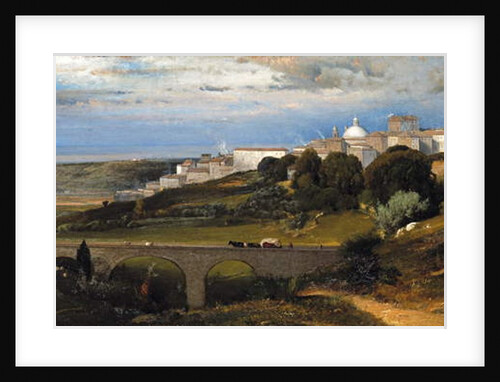 Ariccia, 1874 by George Snr. Inness