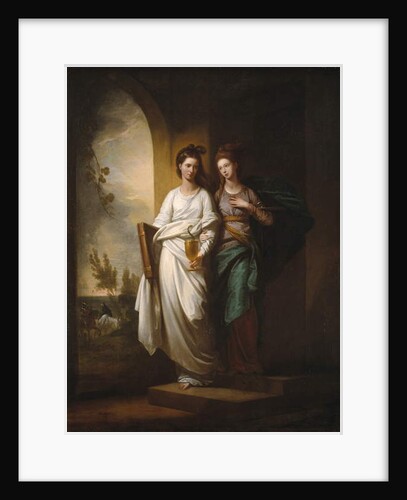 Fidelia and Speranza, 1776 by Benjamin West