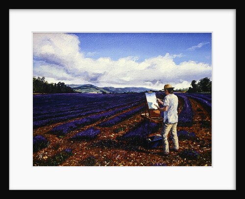 Painter, Vaucluse, Provence, 1998 by Trevor Neal
