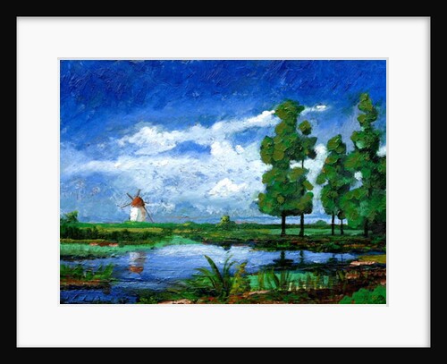 Windmill, Holland, 2006 by Trevor Neal