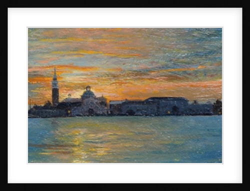 San Giorgio, Venice Lagoon, 2008 by Trevor Neal