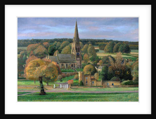 Edensor, Chatsworth Park, Derbyshire, 2009 by Trevor Neal
