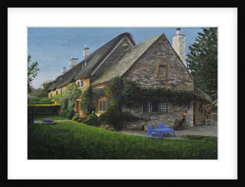 Thatched Cottage, Great Tew, 2014 by Trevor Neal