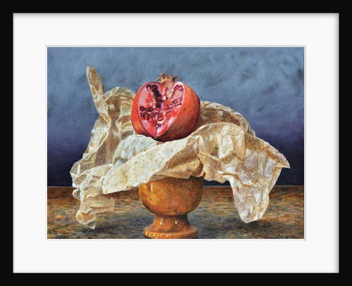Pomegranate Still Life, 2008 by Trevor Neal