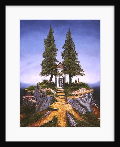 Treescape, 1992 by Trevor Neal