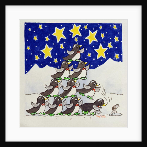 Penguin Formation, 2005 by Tony Todd