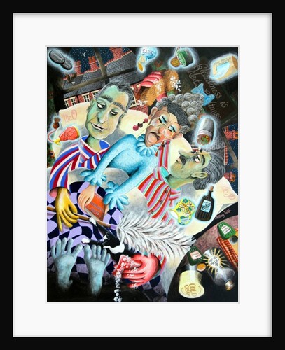 Mrs. Ogmore-Pritchard nightly nags her ghostly husbands, 2005 by Tony Todd