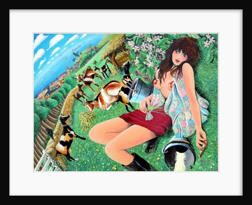 Mae Rose-Cottage daydreams her erotic fantasies, 2005 by Tony Todd