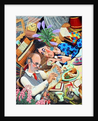 Mr. & Mrs. Pugh as he plots his wife's demise, 2005 by Tony Todd