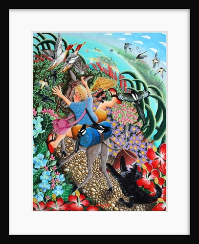 Sally in the Orange Groves by Tony Todd