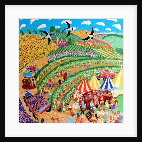 English Vineyard by Tony Todd