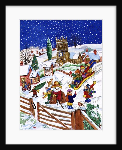 Christmas Eve in the Village by Tony Todd