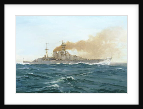 HMS Hood, 1919 by Duff Tollemache