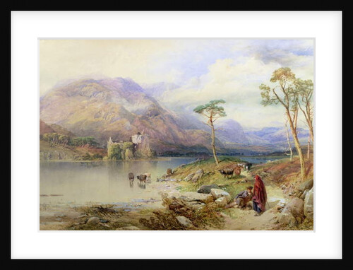 Kilchurn Castle on the Loch Awe by Thomas Miles Richardson