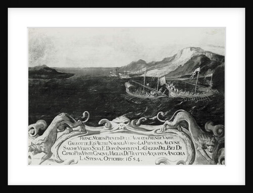 Francesco Morosini in an Incident off Cyprus, 1654 by Italian School
