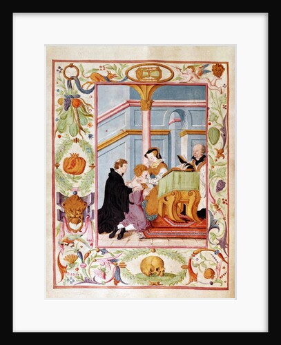 Mary Tudor Curing the King's Evil by School English