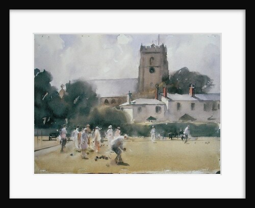 Bowls Match, Sidmouth by Trevor Chamberlain