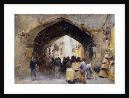 Tehran Bazaar, 1994 by Trevor Chamberlain