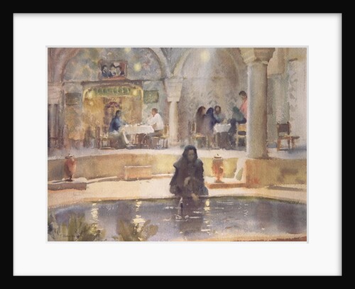 In the Teahouse, Kerman by Trevor Chamberlain