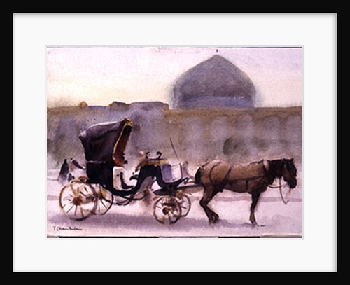 Horse and Carriage, Naghshe Jahan Square, Isfahan by Trevor Chamberlain