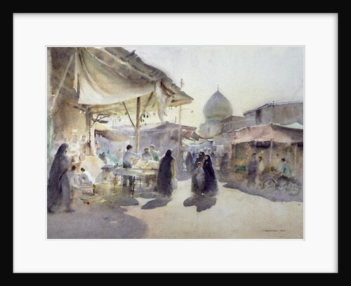 Light and Shade, Shiraz Bazaar, 1994 by Trevor Chamberlain