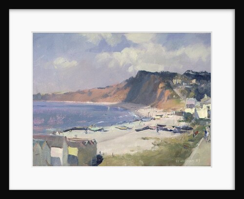Summer Morning in Budleigh Salterton, 1989 by Trevor Chamberlain
