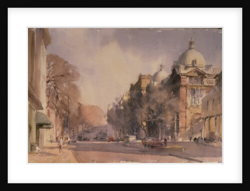 Winter Morning, Victoria and Albert Museum, 1990 by Trevor Chamberlain