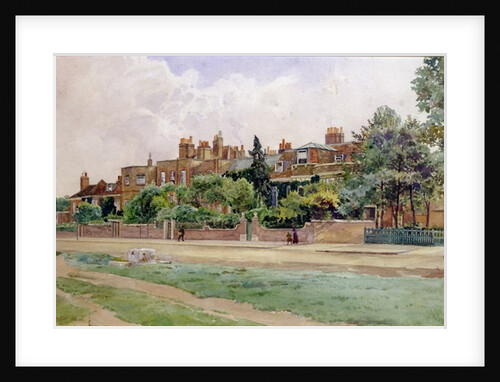 Wren's and Faraday's houses at Hampton Court by E.H. Fitchew