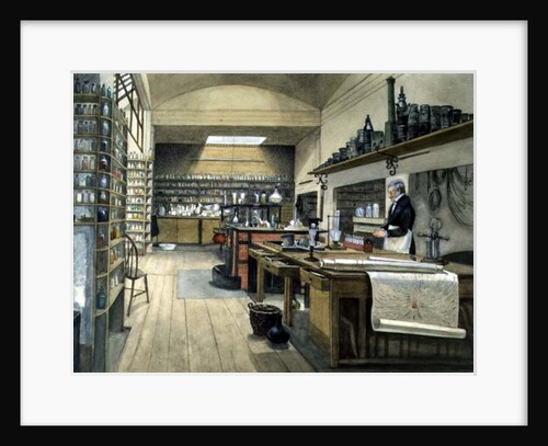 Sergeant Anderson in the Basement Laboratory, 1852 by Harriet Jane Moore