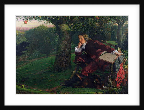 Master Isaac Newton, 1905 by Robert Hannah