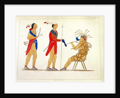 Atotarho, the First Iroouols Ruler by Captain Seth Eastman