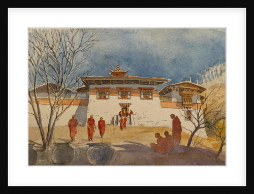 Simtokha Dzong by Tim Scott Bolton