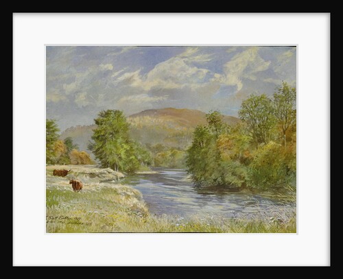 River Spey, Kinrara, 1989 by Tim Scott Bolton