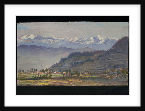 Gimash Himal from Kathmandu Valley by Tim Scott Bolton
