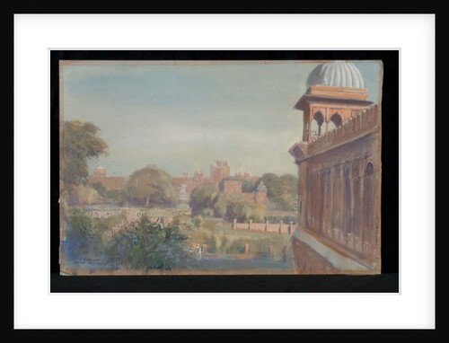 Red Fort from Jama Masjid, 2004 by Tim Scott Bolton