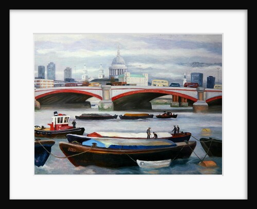 Busy Scene at Blackfriars, 2005 by Terry Scales