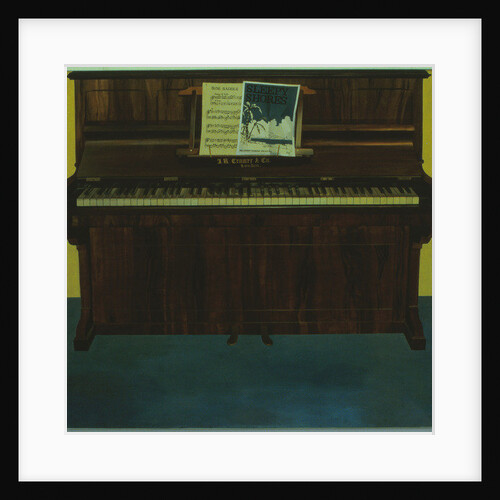 Tempo Di Trot, oil on panel 1980 by Terry Scales