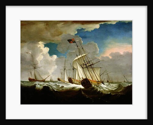 The 'Royal Charlotte' Returning to England with Princess Charlotte of Mecklenburg-Strelitz by Richard Wright