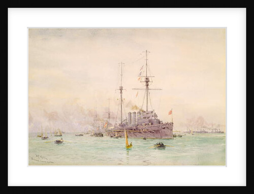 The Second Cruiser Squadron by William Lionel Wyllie