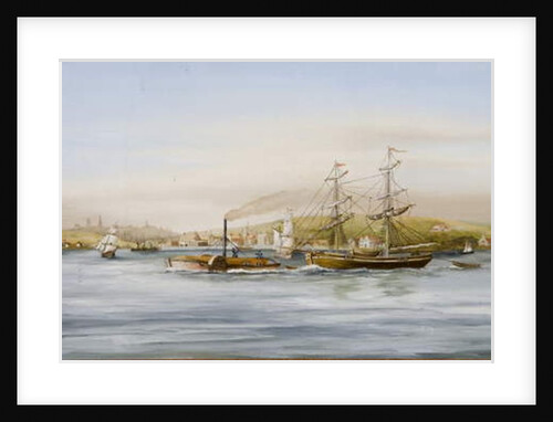 Seascape by F. W. Thompson