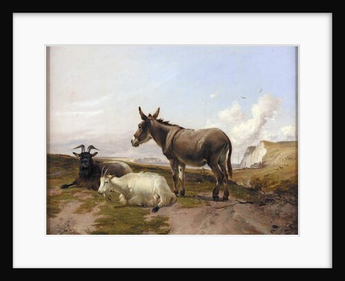 On the Downs by Thomas Sidney Cooper