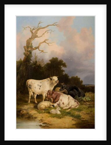 Cattle and Sheep by Thomas Sidney Cooper (after)