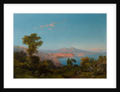 View of the Bay of Naples by Consalvo Carelli