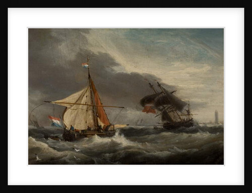 Boats, Mouth of the Tyne by George Webster