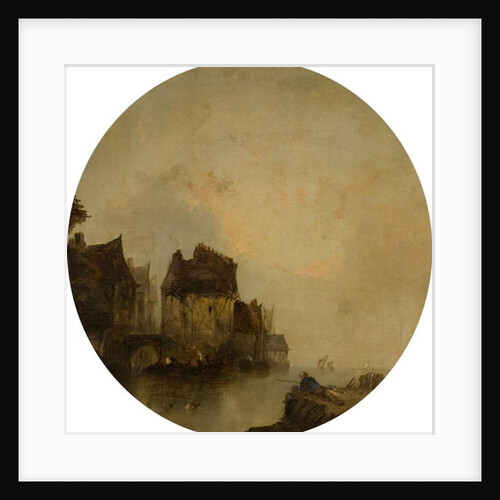 River Scene by Alfred Montague