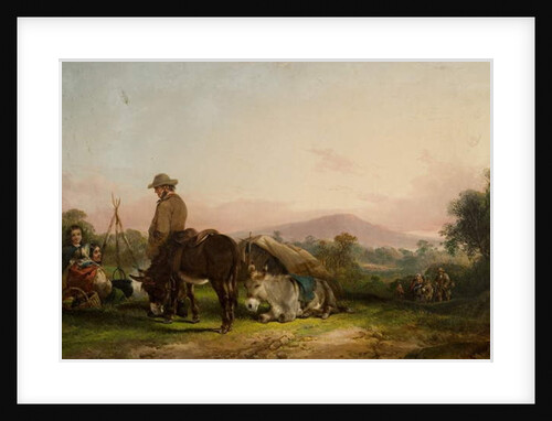 Gypsy Encampment by William Snr. (attr. to) Shayer