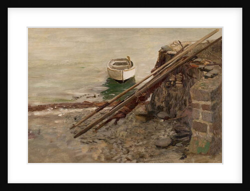 Study in a Harbour by Charles Napier Hemy
