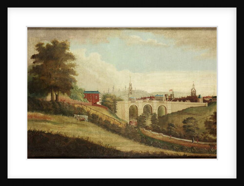 New Bridge Over Pandon Dene by English School