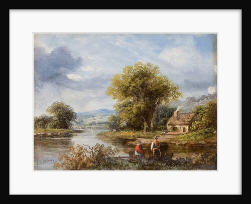 View of the Tyne - The Ferry by F. Jackson